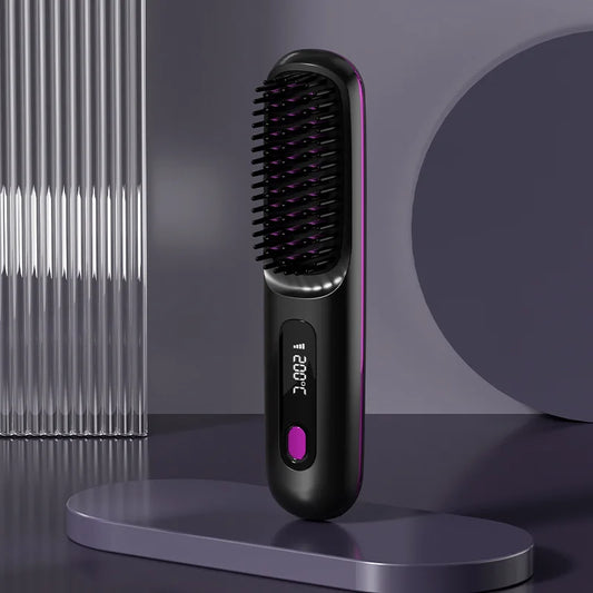 Spazzola Lisciante Wireless — Capelli Liberi