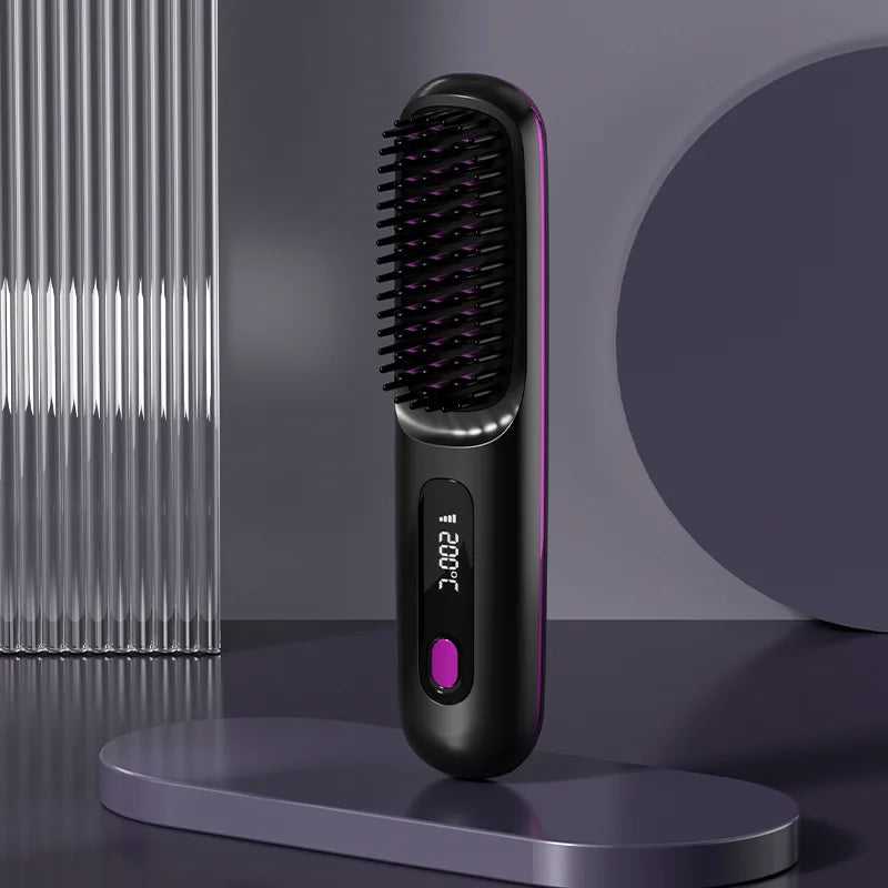 Spazzola Lisciante Wireless — Capelli Liberi